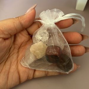 ****Mixed crystals: pink set!